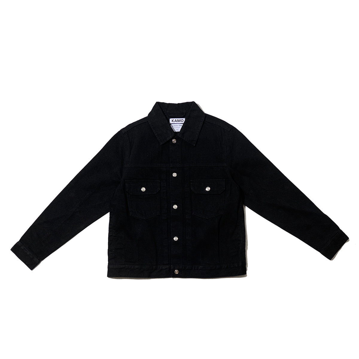 d/him Black Denim Tracker Jacket 48 ブラック 505_fe7b4822a9-