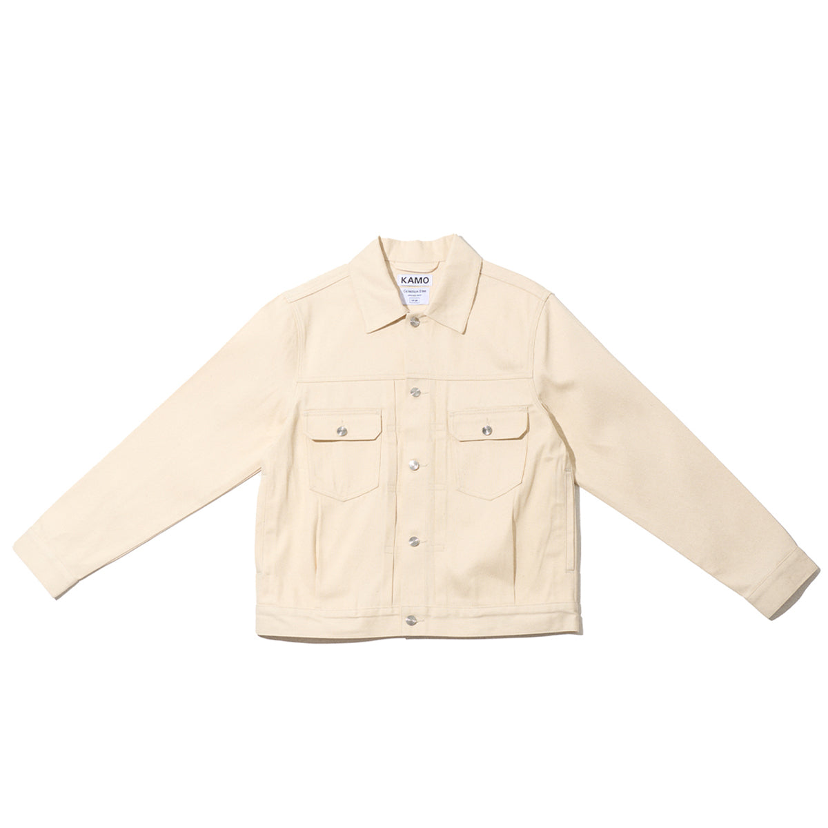 Selvedge Denim Jacket - Ecru – KAMO International