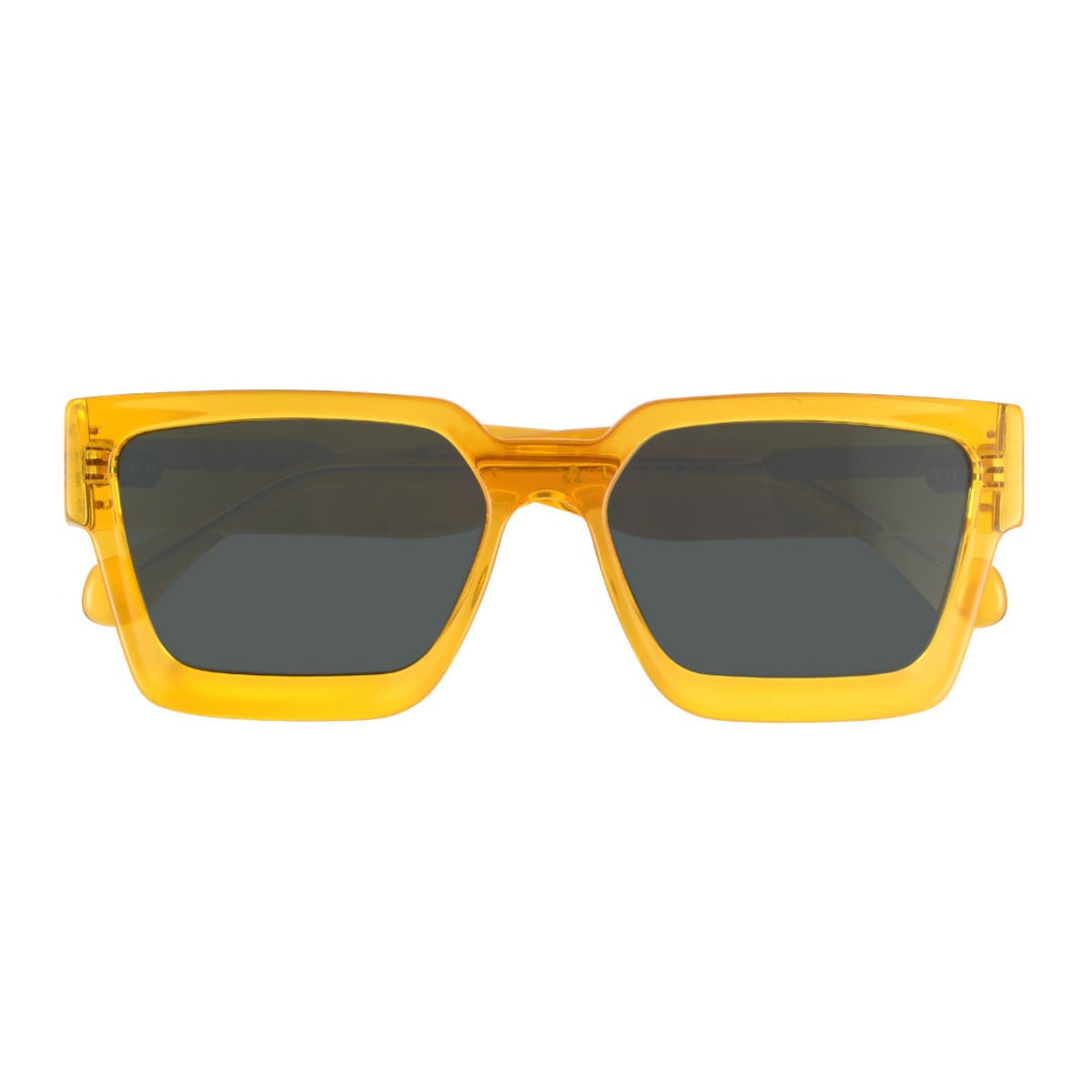 1.1 millionnaires sunglasses Louis Vuitton Yellow in Plastic