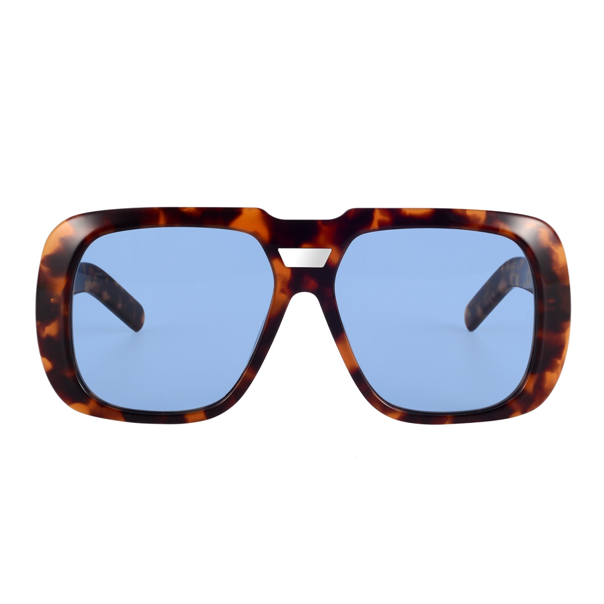 Elliott - Tortoise Amber/Light Blue