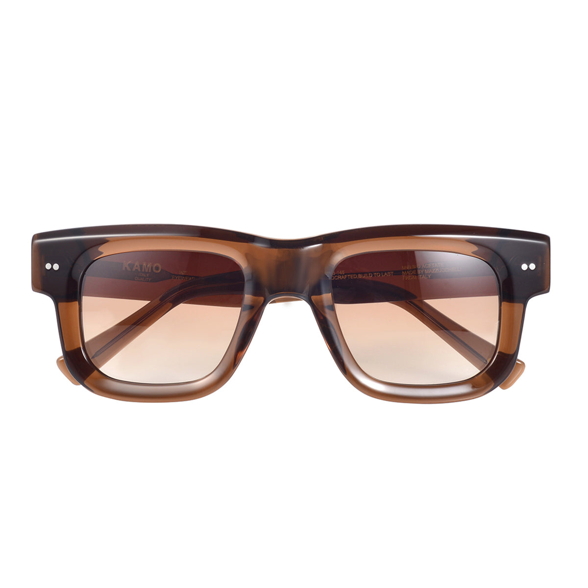 Janitor - Brown Transparent/Brown Gradient Lenses