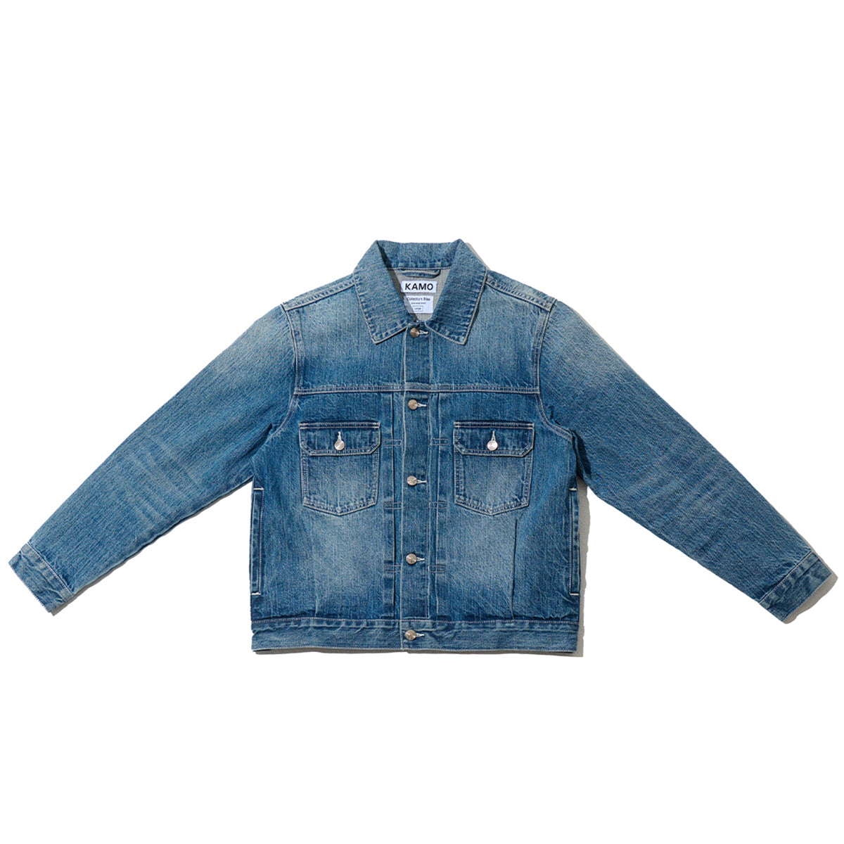 Selvedge Denim Jacket - Washed Indigo