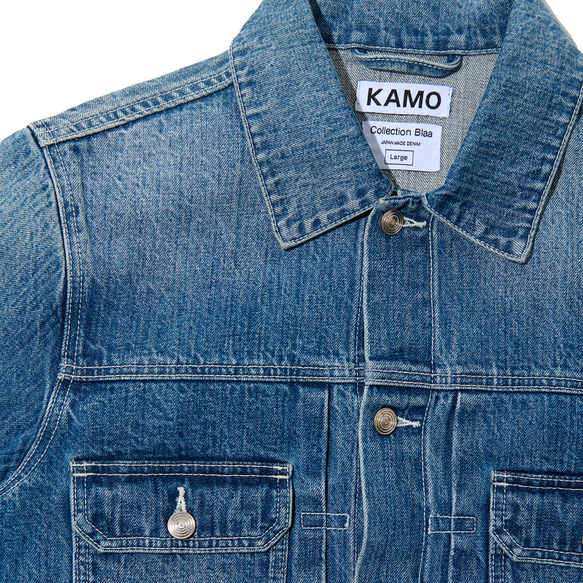 ジャケット・アウター kaval indigo hard wash shop coat M kaval indigo hard wash shop coat M