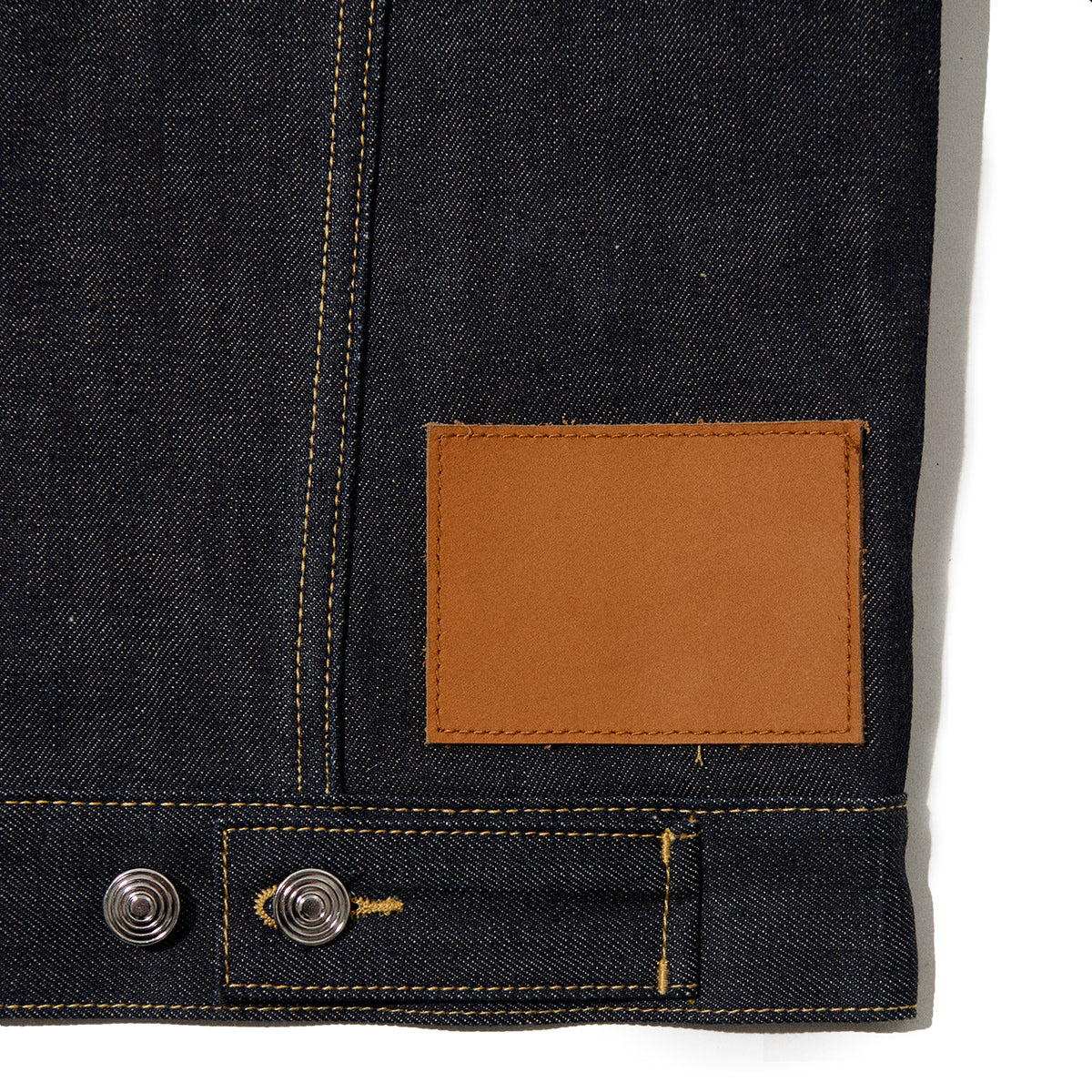 Selvedge Denim Jacket - Unwashed Indigo