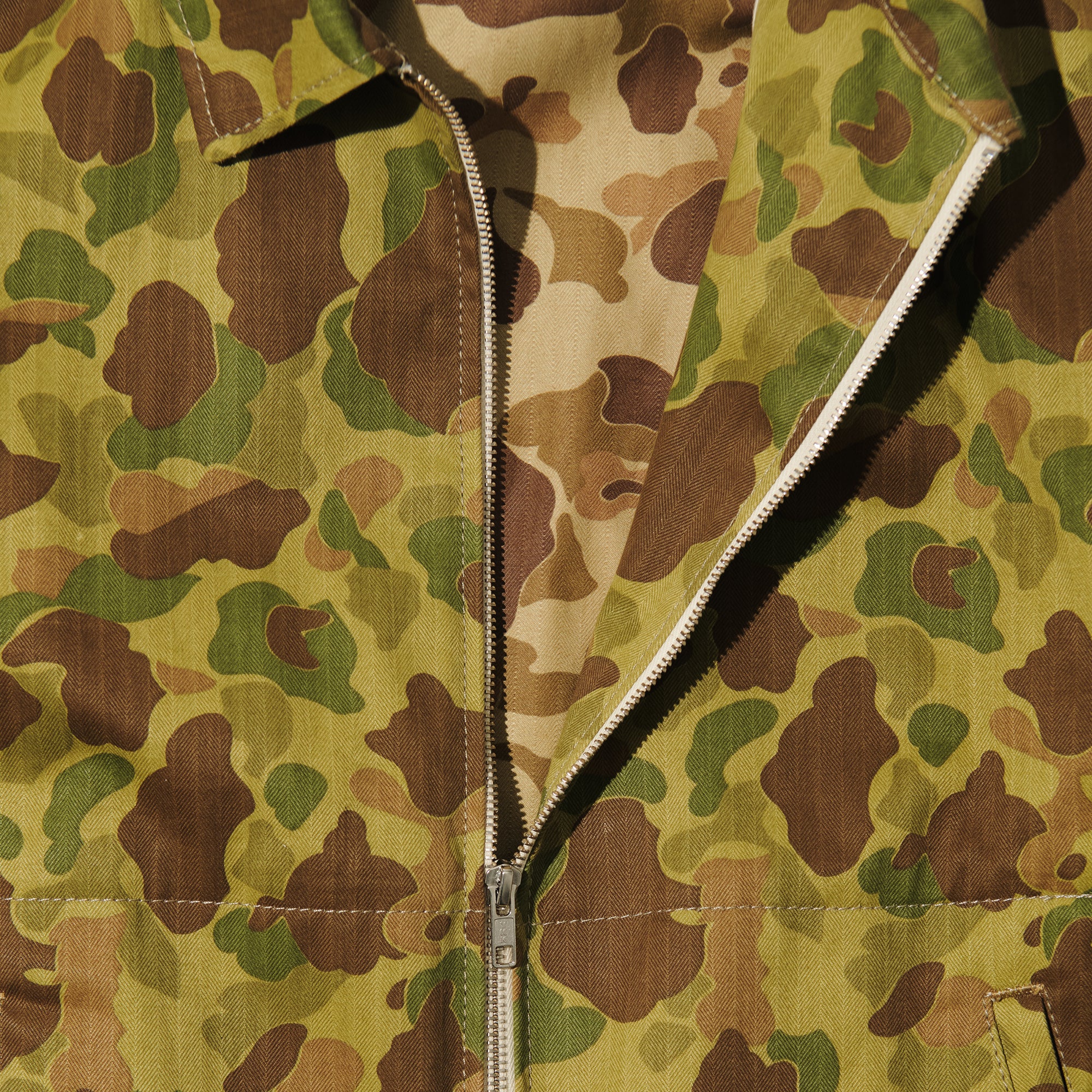 Bomber Jacket - Camo Print