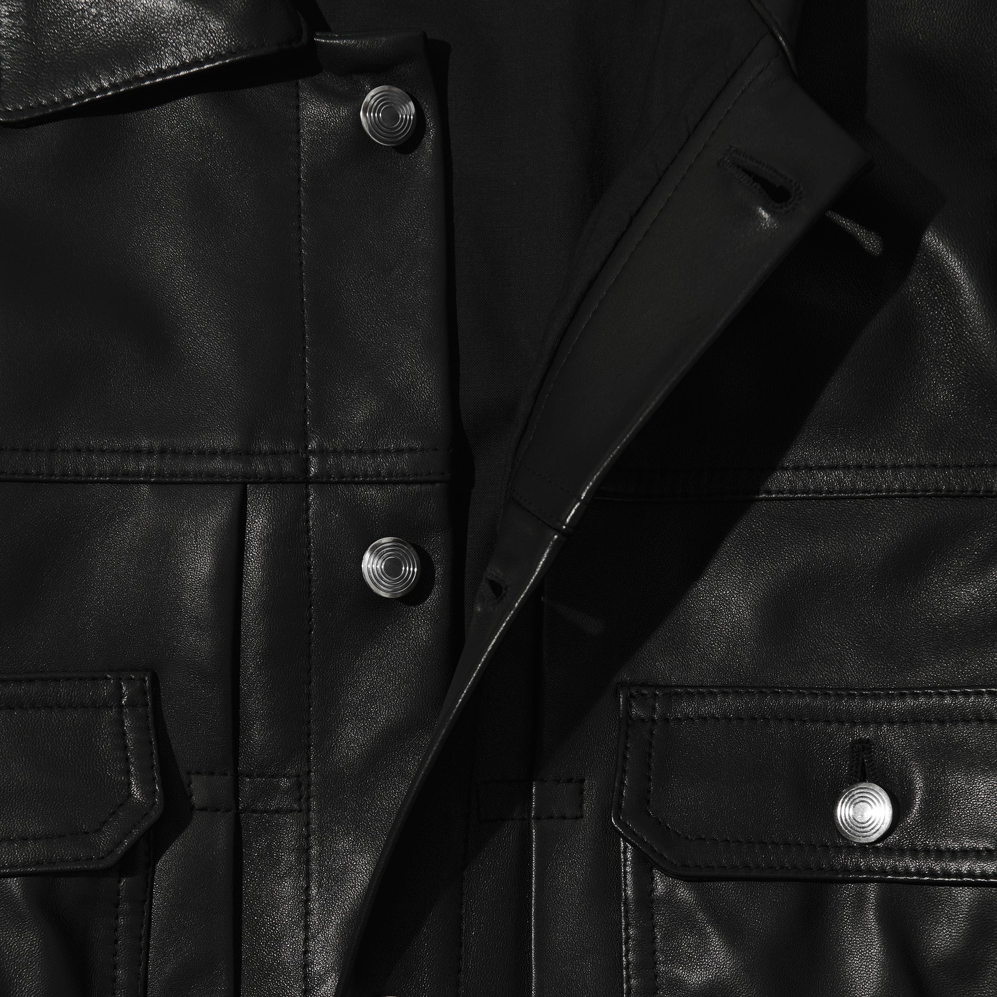 Leather Jacket - Black