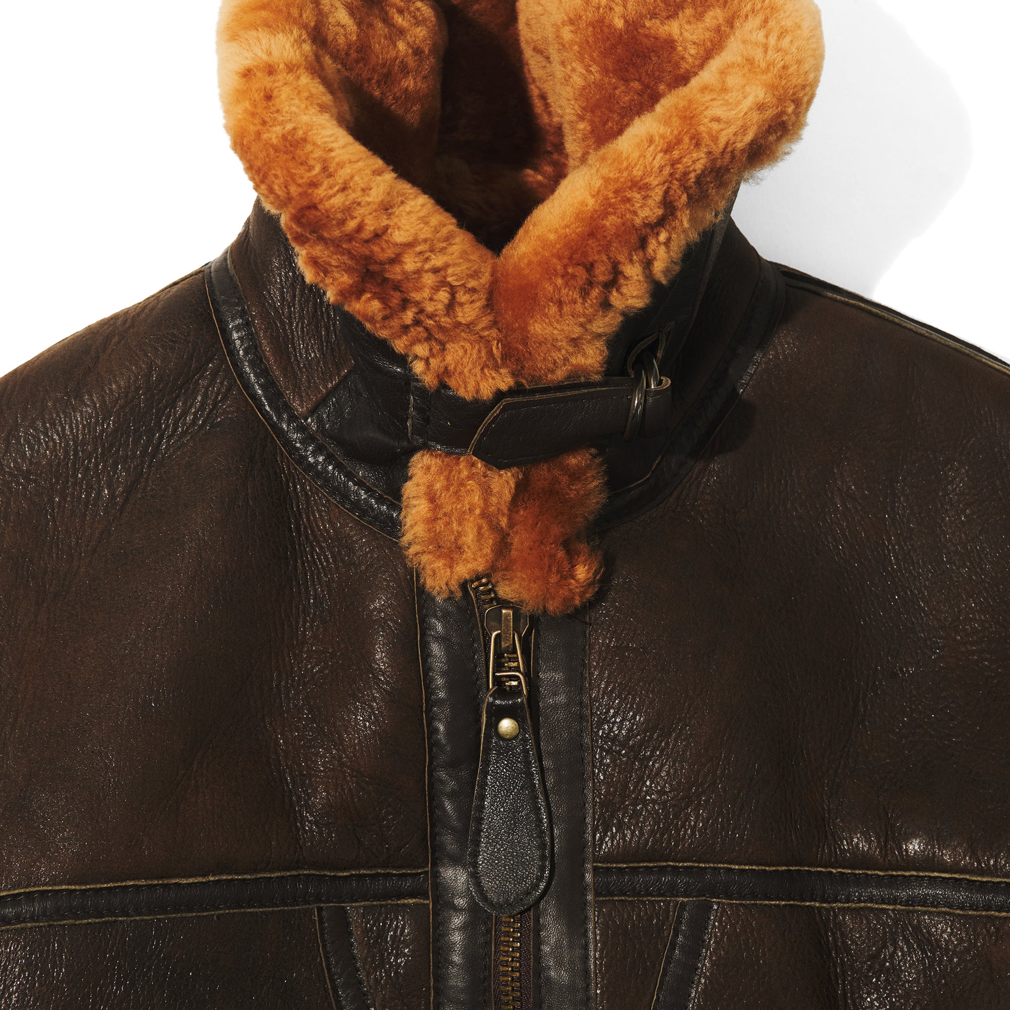 Shearling Jacket - Brown