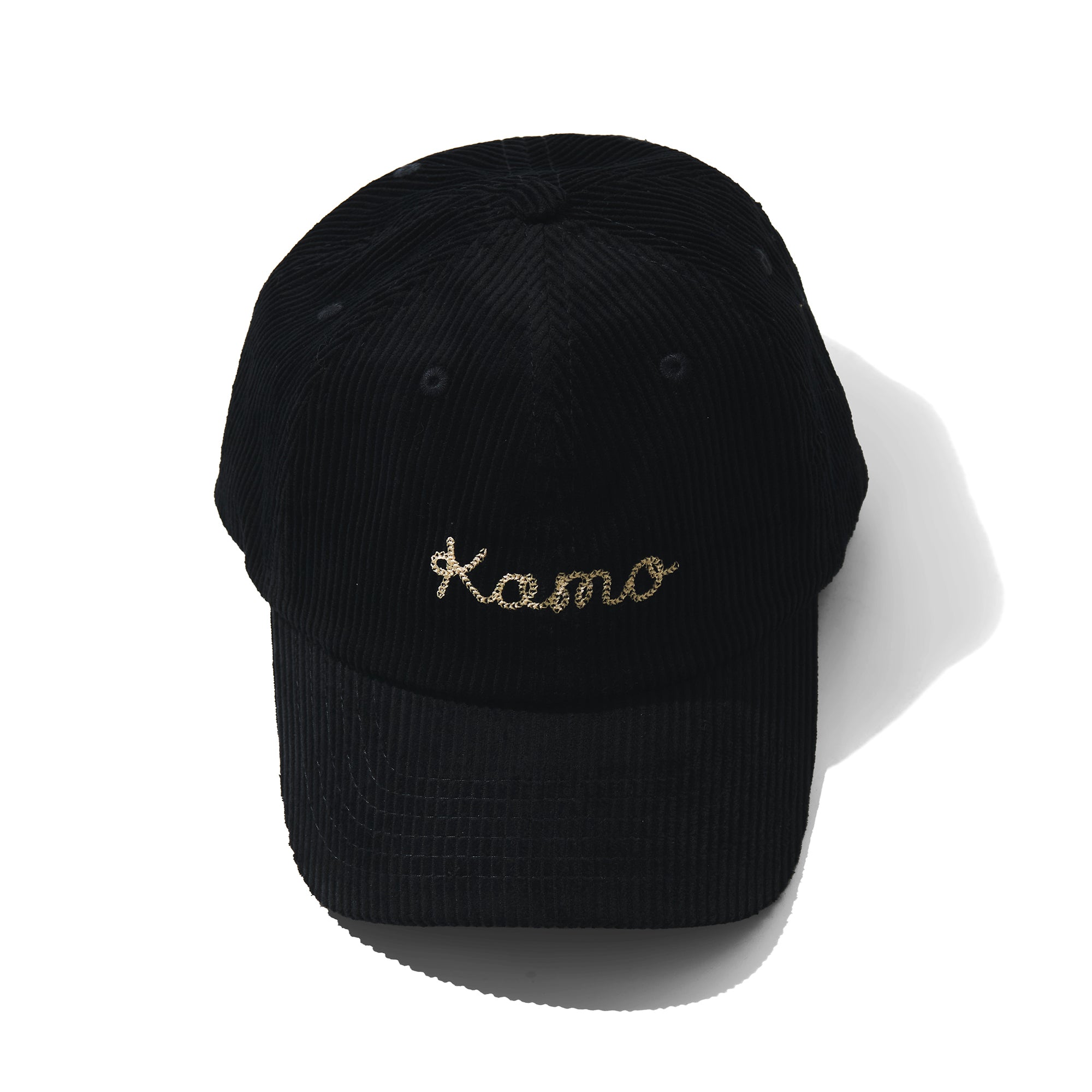 KAMO Cap - Corduroy Navy Black