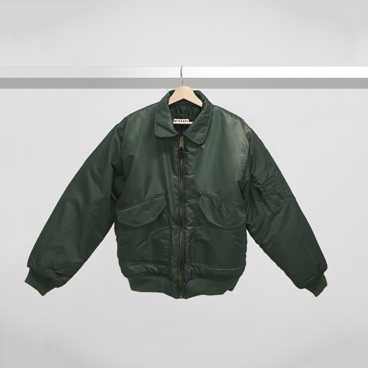 Pilot Bomber Jacket 01 - Kelp green