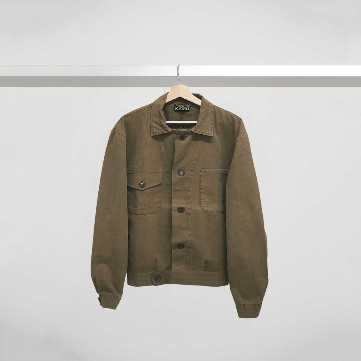 Worker Jacket Brown - Brown