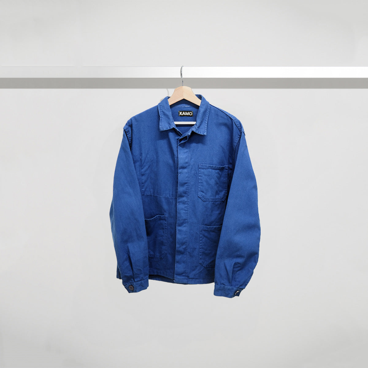 Worker Jacket Electric Indigo Blue - Electric Indigo Blue